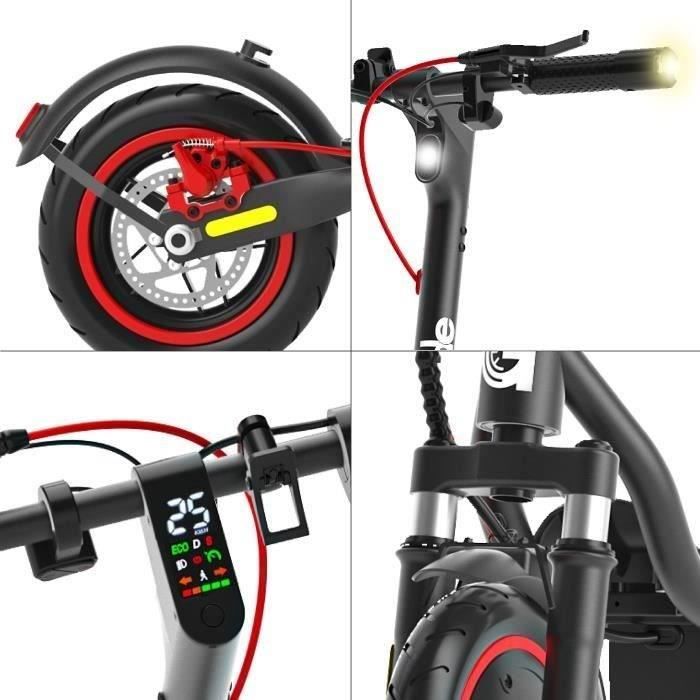 Electric scooter - URBANGLIDE - 85 PLUS - 8.5" - 36V - 350W - 20KM autonomy - Disc brake, indicators and brake light
