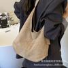 Niche Child Mother Bag Women's 2025 New Trendy Fashion Retro Suede Shoulder Bag Large Capacity Commuter Tote Bag