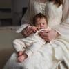 19-дюймовый Rebirth Baby LouLou Simulation Baby Новорожденный ребенок