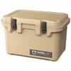 IRIS OHYAMA Hours Cold IRIS OHYAMA HUGEL Cooler Box 40L Beige Cooler Box Leisure Cooler Outdoor Camping Large Sports [30 Storage] TC-40