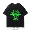 2025 Лето Новые Хип-хоп Футболки с Графическим Принтом Группы Green Day, Футболки с Коротким Рукавом, Одежда Высокого Качества, Уличная Одежда