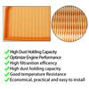 Car Engine Air Filter Cleaner Element 13717797465 For BMW 1/3 Series E90 E91 E92 E93 E81 E84 E87 116d 318d 320d 325d 330d X1 E84