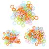 Craft Sewing accessory Plastic Crochet Ring knitting tool mark circle Locking Stitch Markers