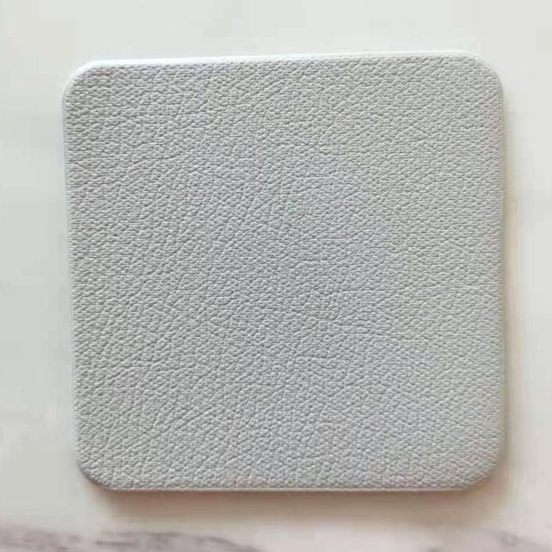 Leather Placemats Non-Slip Heat Insulation Placemats Table Mats Household Table Mats Waterproof Hotel Western Food Mats Coasters