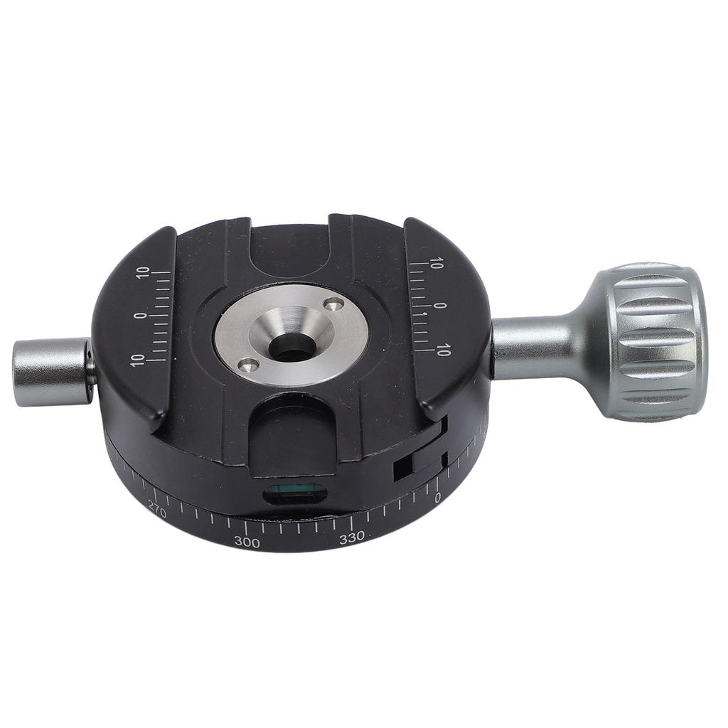 360 Degree Camera Quick Release Base Clamp Quick Setup UNC 38in Screw Hole 360 Degree Panorama