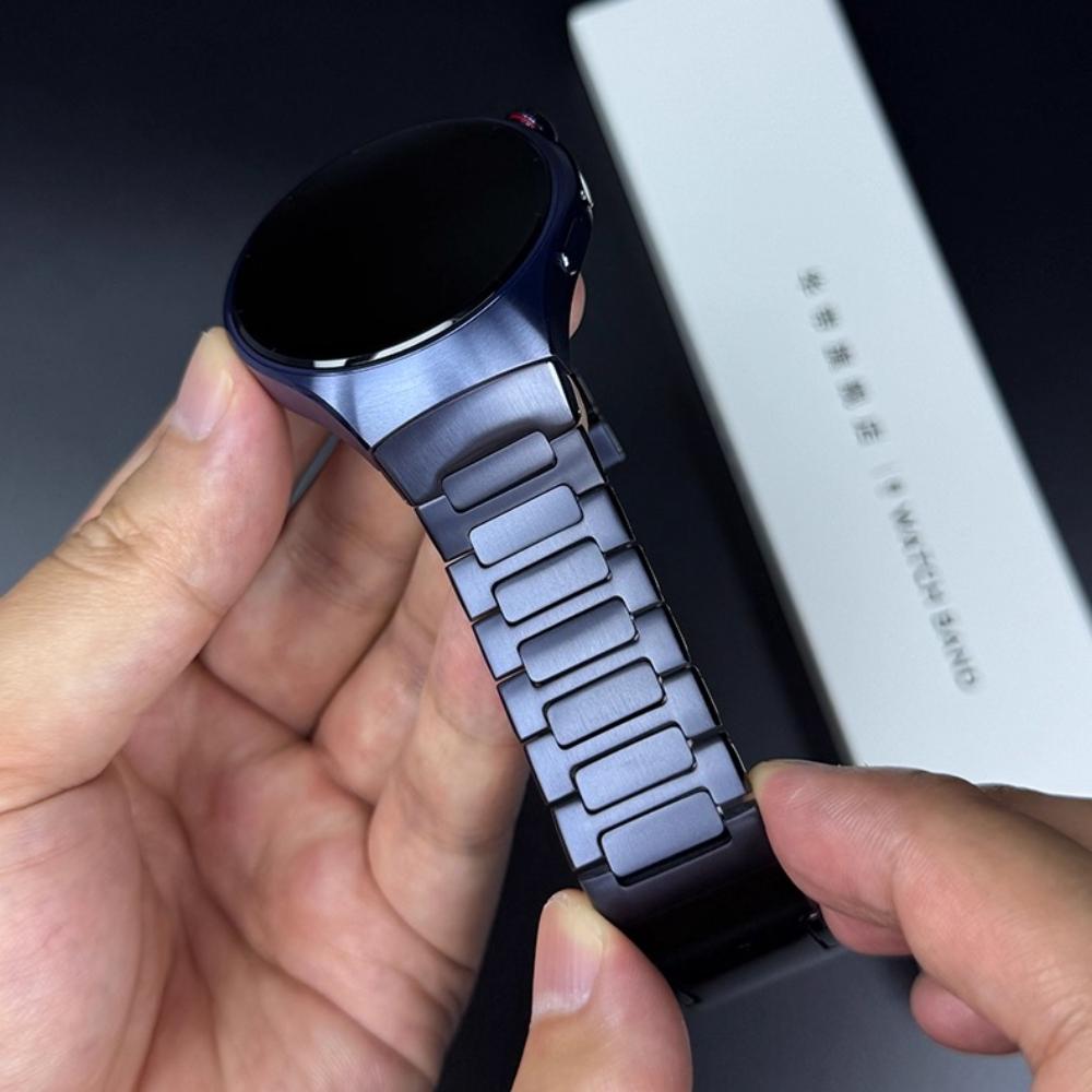 Titanium Strap for Huawei Watch 5 46MM No Gaps Luxury Metal Band for Huawei Watch 5 42mm Business Quick Release Band