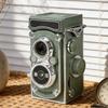 Vintage Digital Camera Portable TLR   Retro 2.7K Video 24MP Autofocus Vlog Camera Manual Joystick for Beginners Teens Adults