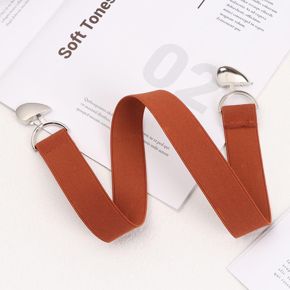 Элегантный эластичный ремень с пряжкой в виде сердца любви, эластичные ремни для талии, декоративный пояс