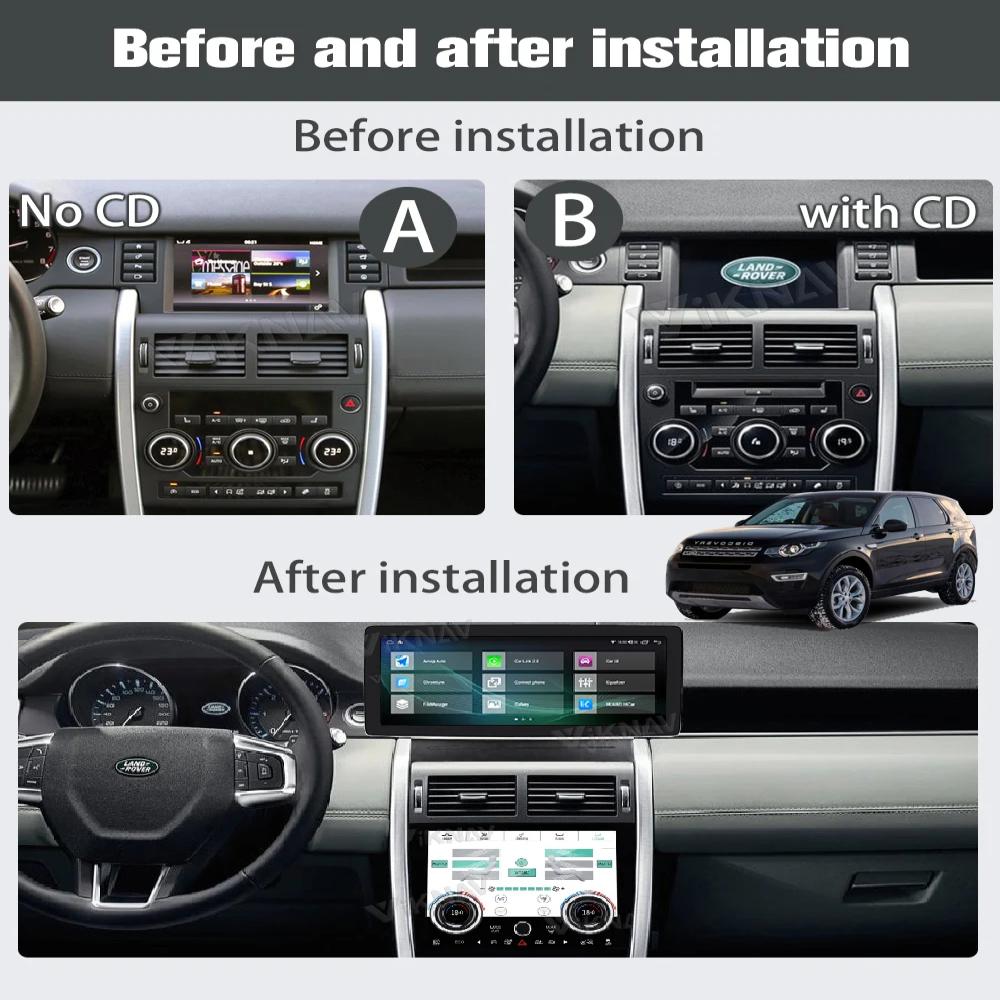 Viknav 10,4-дюймовая климатическая панель переменного тока для Land Rover Discovery Sport L550 2015 2016 2017 2018 2019 Кондиционер Климатическая панель