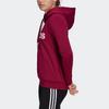 Adidas Толстовка с буквенным принтом и длинными рукавами, женские топы, красный GP8733