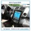 Toyota RAV4 (2008-2012) Централизованная система управления с вертикальным экраном и навигацией, включающая панораму 360°.