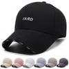 Четыре сезона новая бейсболка с вышитым алфавитом модная универсальная мужская и женская бейсболка для отдыха на открытом воздухе для спорта солнцезащитный крем от солнца