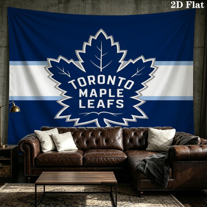 Toronto Maple Leafs Printed Tapestry – Wall Hanging for Bedrooms, Dorms, and Home Decor
