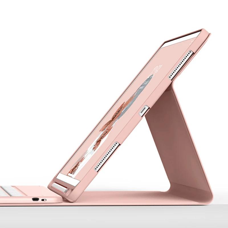 Беспроводная клавиатура с тачпадом для iPad 10 Gen 2022 Air 5 4 Air 6 10,9 Air 3 Smart Case Pro 11 10,5 10,2 8th 9th 9,7 Case