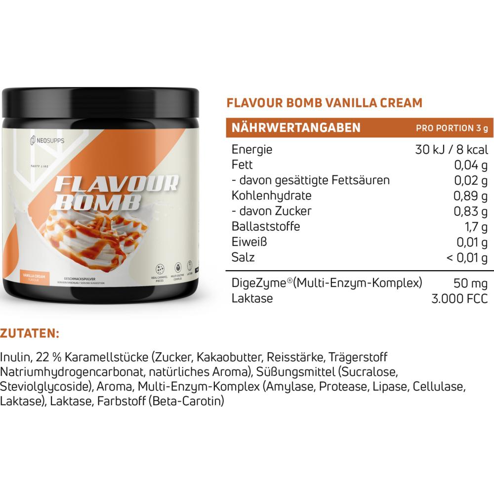 Neosupps Fragrance Flavor Powder Vanilla Cream Flavor 250g