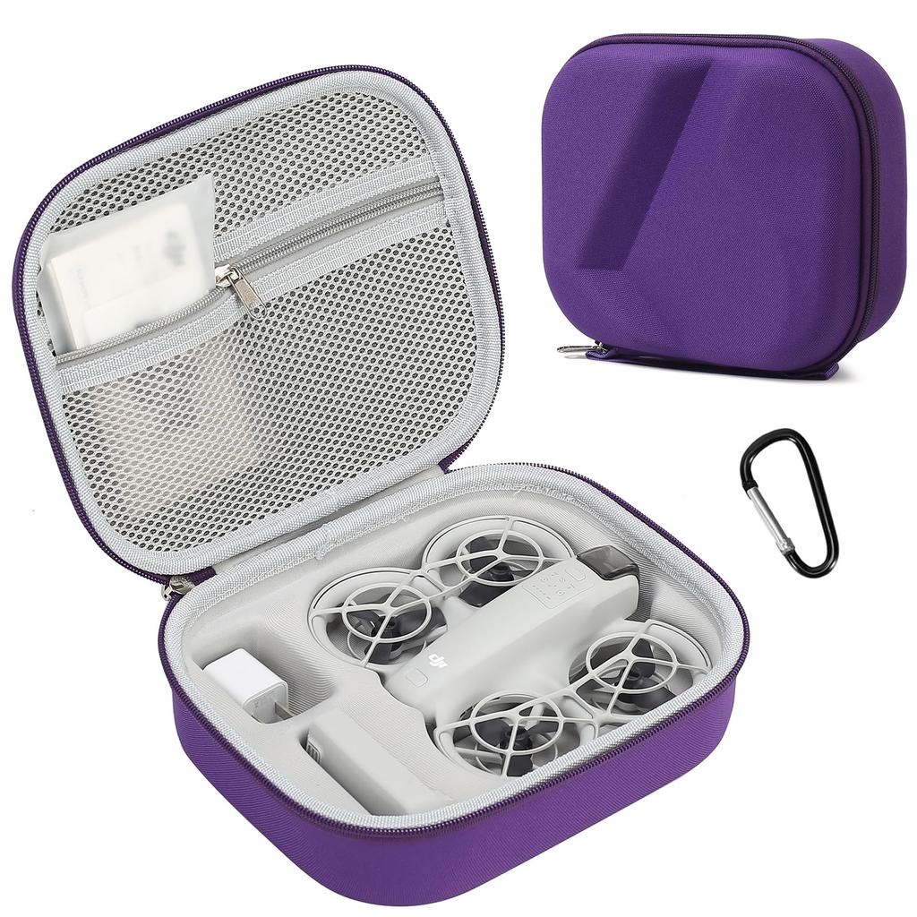 Carrying Storage Case for DJI Neo Fly More Combo,Travel Portable Hard Shoulder Bag for DJI NEO Drone, Batteries, Charging