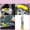 Soft Bristle Nylon Car Wheel Brush For Interior And Exterior Cleaning