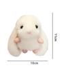 Cute Oudiao Velvet Long Eared Rabbit Doll Childrens Toys Plush Pendant Bags Schoolbag Keychain Hanging Drop Party Favors Gifts