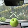 Fruit Car Pendants Artificial Foam Fruits Rear Mirror Car Charm Christmas Tree Hanging Ornaments for Auto Accessory Xmas Decor