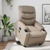 VidaXL Reclining Massage Armchair, Relaxation Chair with Backrest, Seat with Armrests, Living Room TV Armchair, 3206612