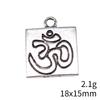 Рождественские украшения, подвески, ювелирные изделия, OM Yoga Charms, подвеска, дешевые вещи, подвеска для мобильного телефона