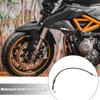 Motoforti Мотоциклетный тормозной шланг сцепления Шланг Гидравлический Армированный Мотоциклетный Нержавеющая сталь 28°+90° Черный 50см