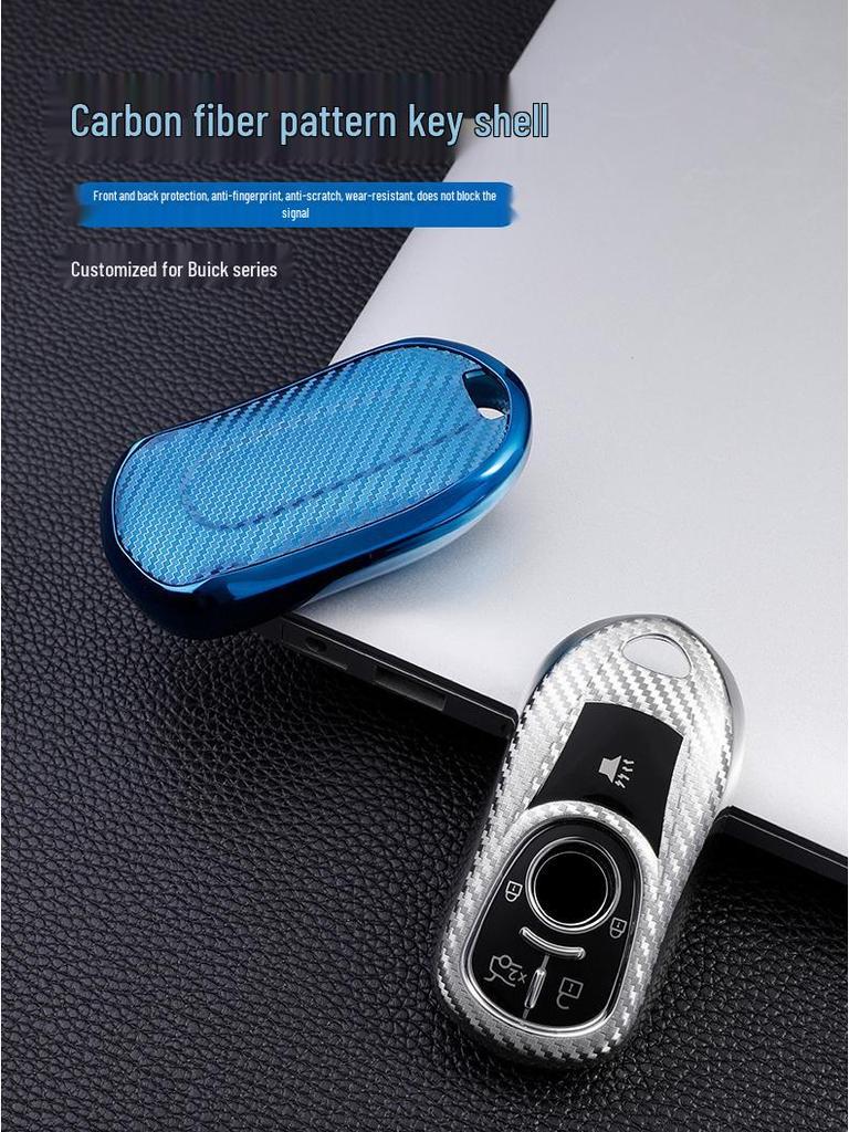 Buick New Regal LaCrosse GL8/Envision/Encore GX Carbon Fiber Key Case