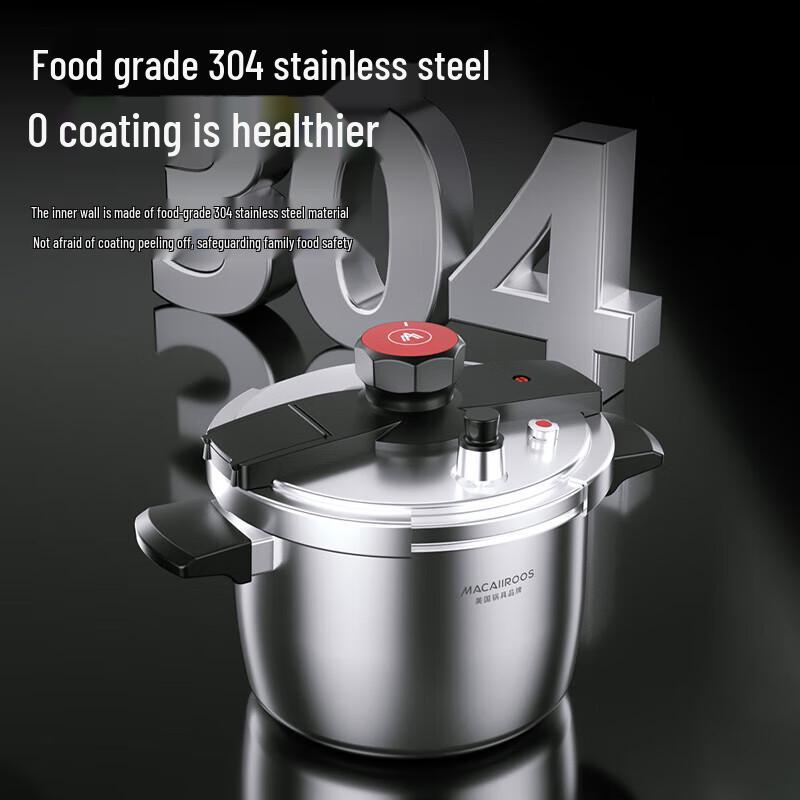 Macaiiroos 304 Stainless Steel Pressure Cooker