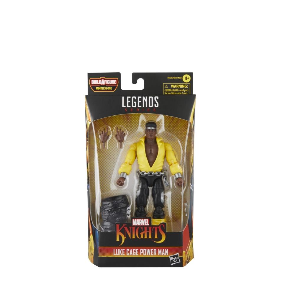 Hasbro MARVEL Marvel Legends Series Luke Cage Power Man, Marvel Knights Comics 6 Inch (15 Cm) Size Action Figure, Marvel Legends Action Figure F6623 G