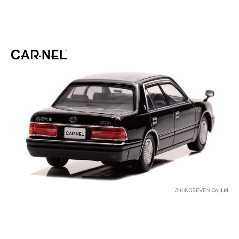 CARNEL Масштаб 1/43 Toyota Crown Royal Saloon G (JZS155) Модель с черной отделкой 1999 года