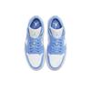 Женские кроссовки Air Jordan 1 Low UNC Синий Университет-Синий Белый AO9944-441