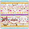 Кусубаси Мон Ори Ручная Гостевая Жаккардовая Анпанман Шимашима 34 x 34 см Полотенце, Полотенце, Полотенце, Земля, Многоцветный, Прибл.