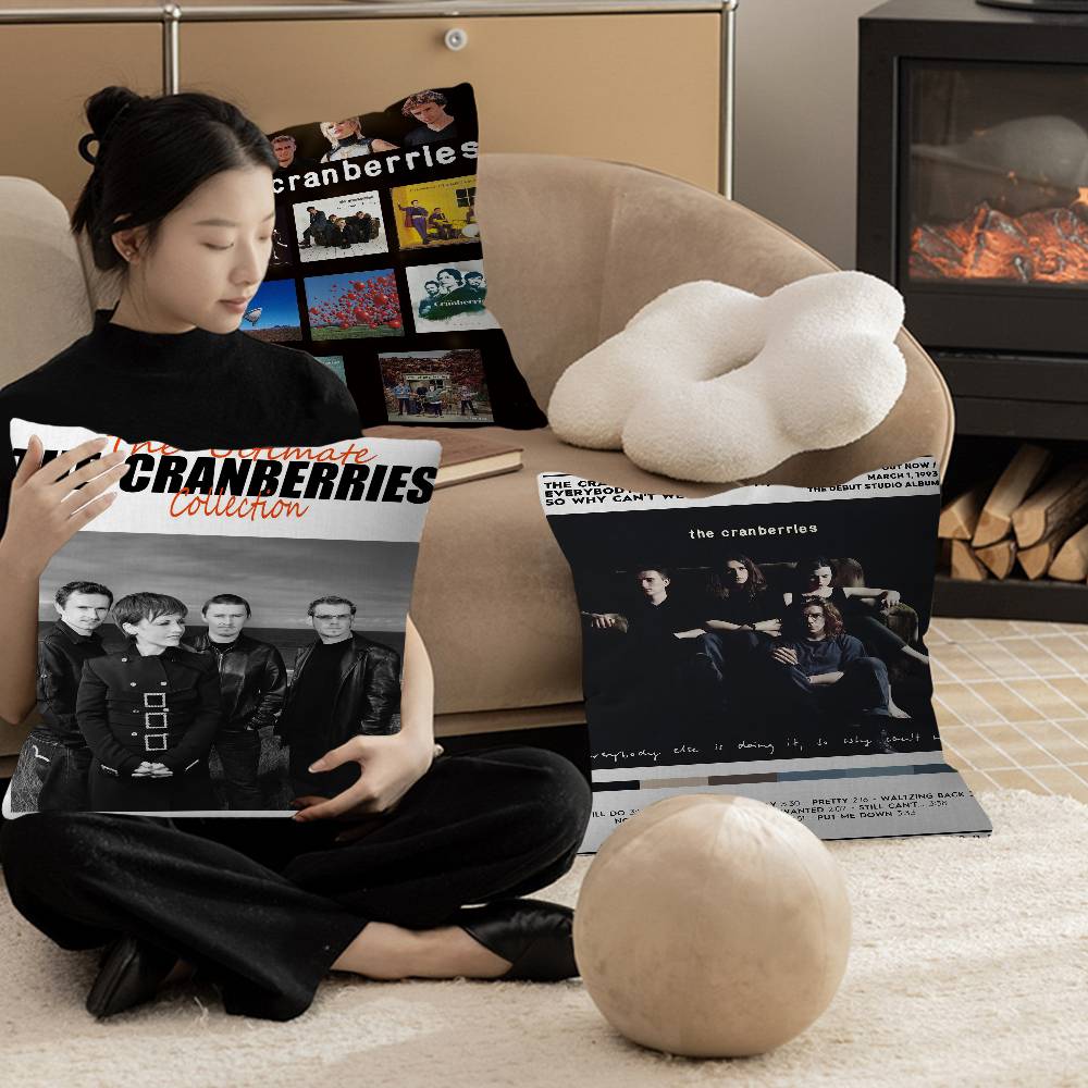TheCranberries Band Personalized Pillow Dust Cover Bedroom Kids Party Decoration Pillowcase Birthday Children Gift