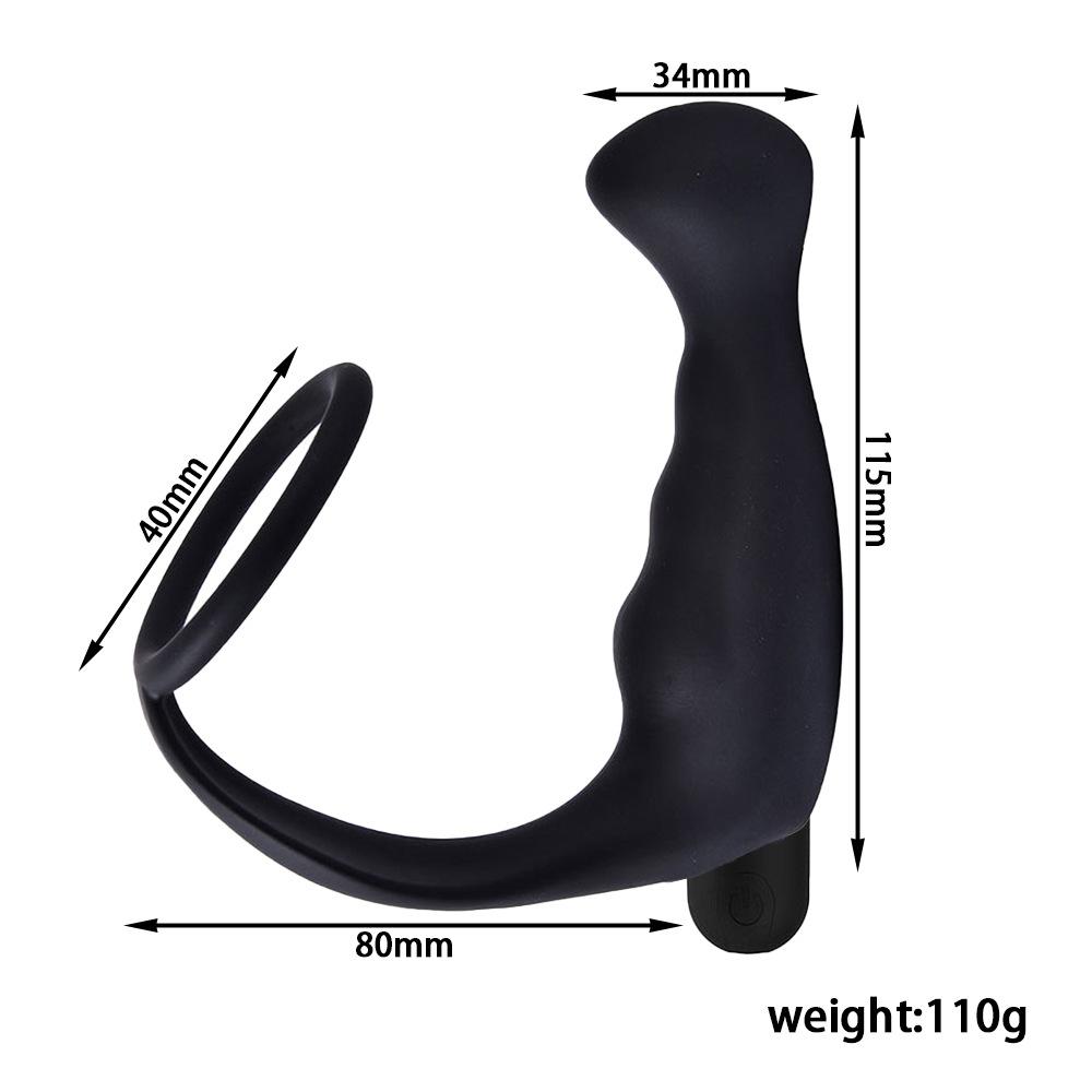Вибраторы простаты с преобразованием частоты анальный массажер силиконовая анальная пробка для взрослых секс-товары для мужчин