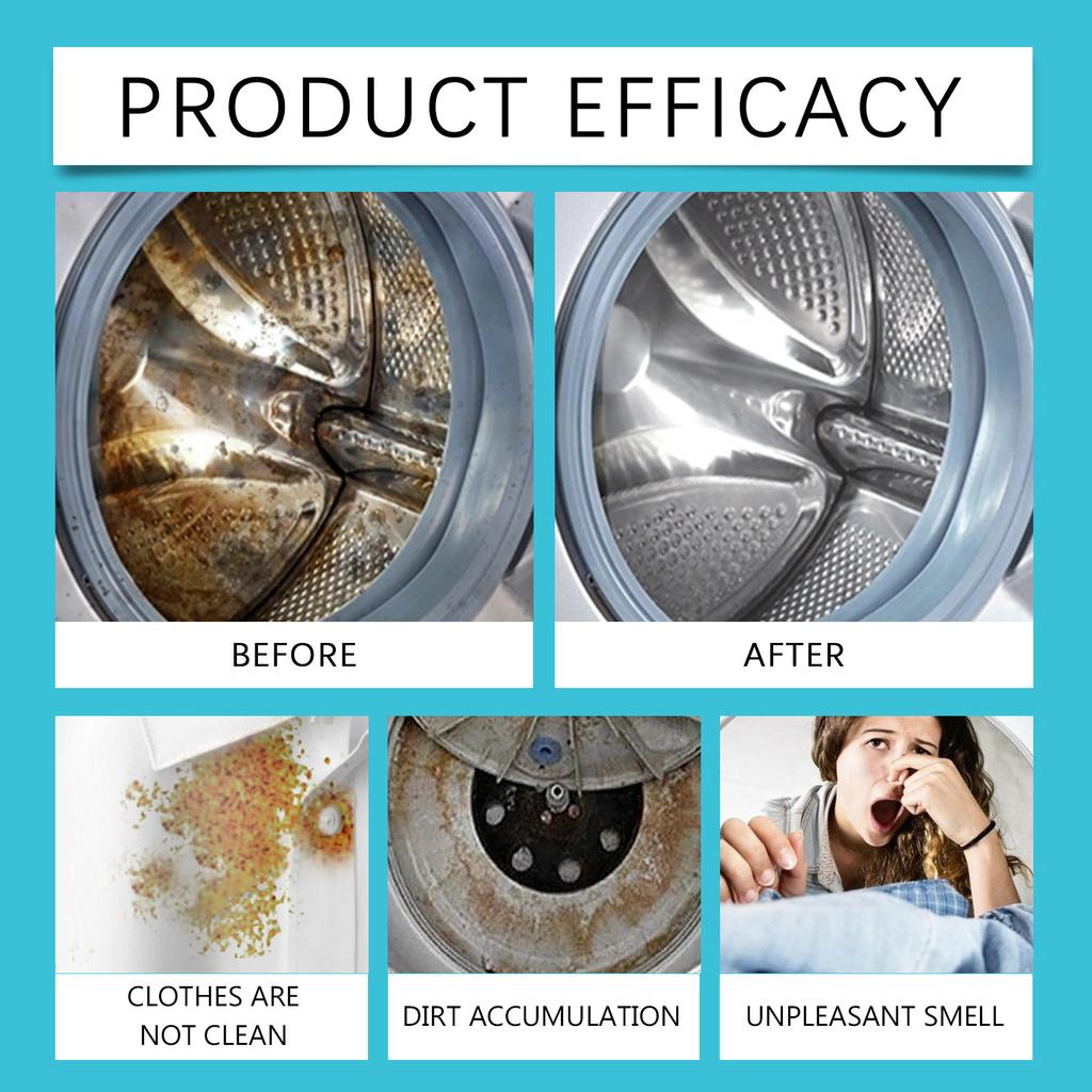 Washing Machine Cleaning Tablets To Clean The Washing Machine Tank Household Drum Pulsator Cleaning Stains And Descaling.
