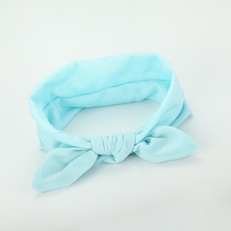 Европейский и американский бантовый ободок из ткани с кроличьими ушками