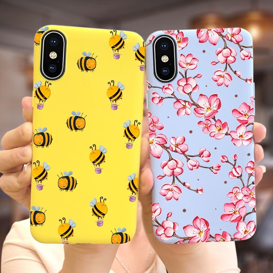 Чехол для iPhone X Чехол для iPhone XR XS Max Силиконовый Мягкий ТПУ Fundas Задняя крышка телефона Чехол Для iPhone X XR XS Max Coque Милый Бампер
