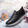 Women's Winter Snow Boots With Faux Fur Lining Anti-Slip Water Resistant Walking Shoes Comfortable Short Ankle Booties for Women Casual Warm Sneakers
