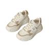 Thick-soled dad shoes women's 2025 new spring and autumn heightening and showing feet small sports shoes breathable, lightweight and versatile casual