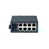 Конфигурация WIWAV Industrial Ethernet, бесшумное использование, WDH-8GT-DC, 8-портовый коммутатор 10/100/1000 Мбит/с/Не требуется/Энергосбережение/Безвентиляторная конструкция/Безвентиляторный