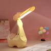 Складная лампа-подставка для ручек из альпаки, USB-зарядка, милый ночник, мини-настольная лампа для детей, студентов, для чтения, креативное освещение
