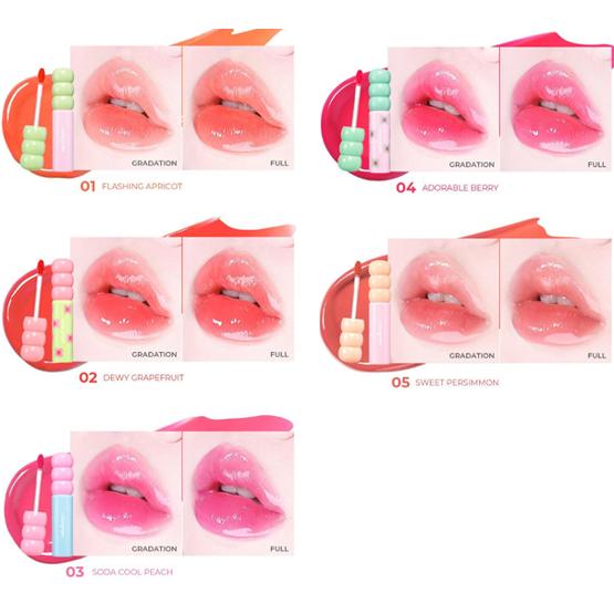 Colorgram Фруктовый стеклянный оттенок (15 цветов)