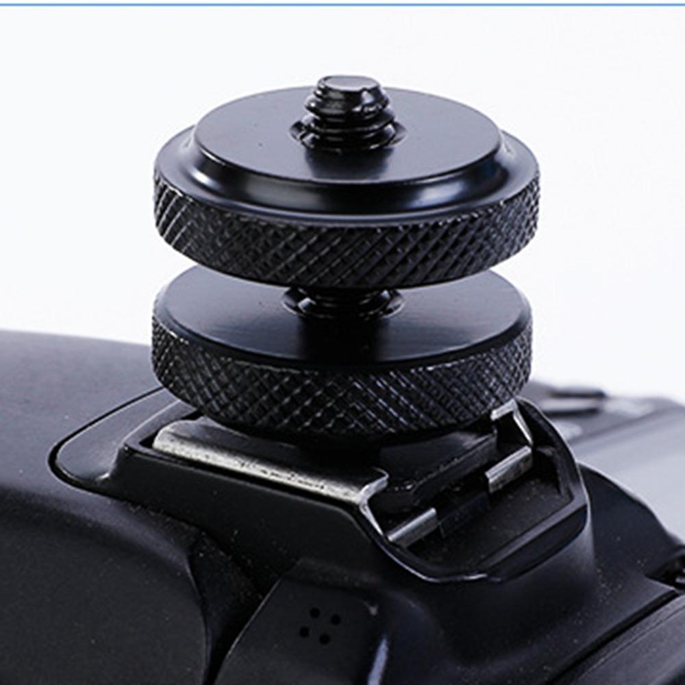 Адаптер с винтовой резьбой для крепления типа «горячий/холодный башмак» из алюминиевого сплава, новый адаптер для вспышки, аксессуары для камеры