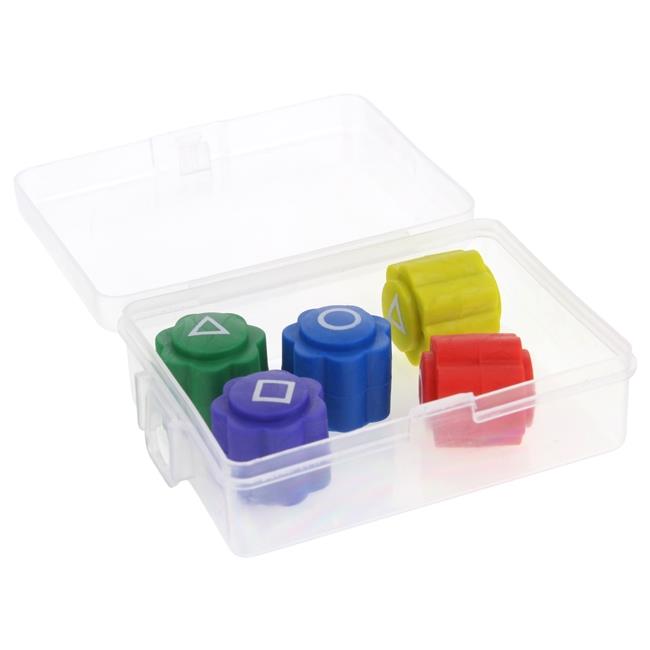 Gonggi Korean Arcade Game Dice Squid Game Transparent Box