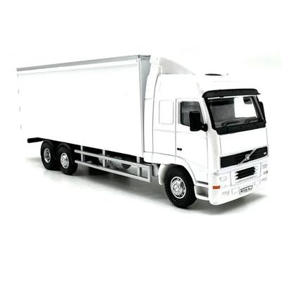 1/76 Volvo FH Фургон из сплава Литые и игрушечные транспортные средства Модель автомобиля Миниатюрная масштабная модель автомобиля для детей