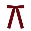 24pcs Velvet Bow Christmas Tree Decoration Pendant Christmas Atmosphere Dress Up Props