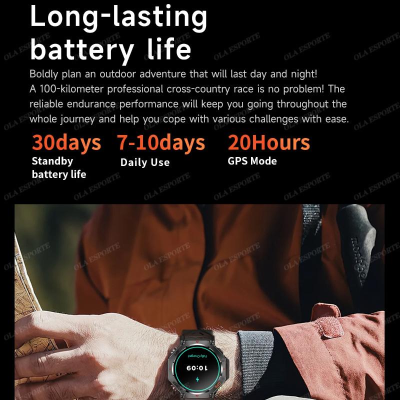 2025 Новые Смарт-часы для плавания Часы IP69K Водонепроницаемые BT Звонок GPS Компас Amoled Военные Спортивные Смарт-часы Мужские Женские для Xiaomi Huawei