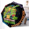 1pc Turtles Automatic Umbrella Durable Iron Frame & Plastic Handle, Gift for Men & Women, Sturdy Construction yy250902052