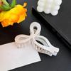 Colorful Acetate Grab Clip Korean Style Large Shark Clip Elegant Bow Hair Claw  Ladies