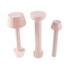 Cake Portable Double Sided Wooden Egg Tart Pusher Tart Tamper Eggtart Mold Pastry Tools Dough Press